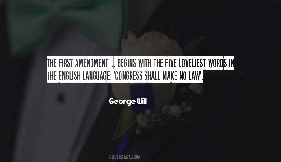 Quotes About First Amendment #995264