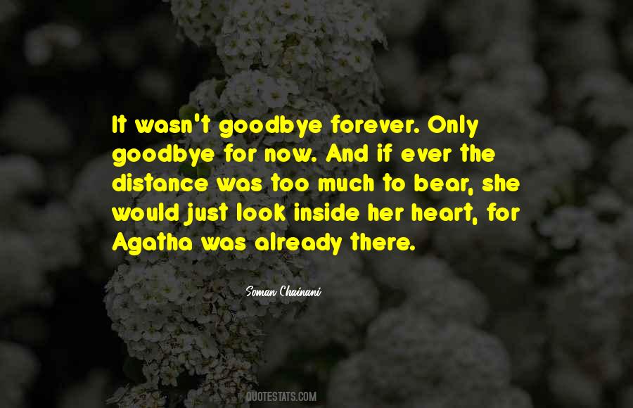 Quotes About Goodbye Forever #686102