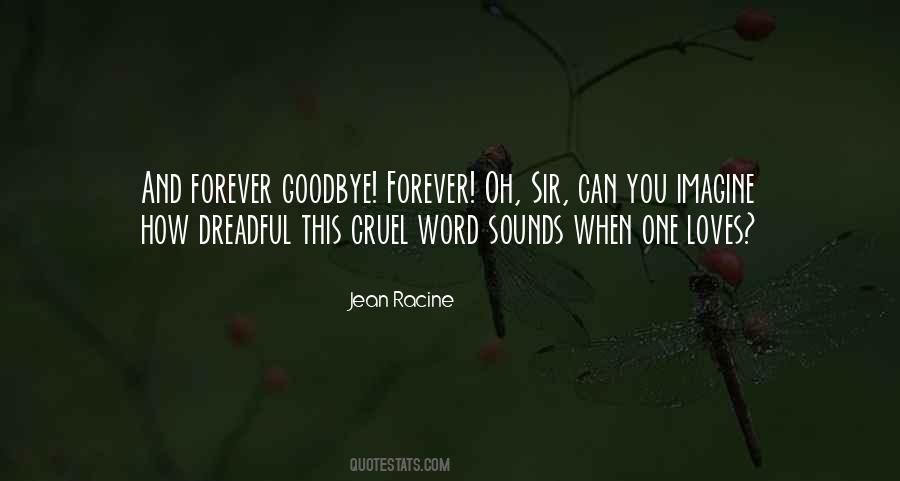 Quotes About Goodbye Forever #990701