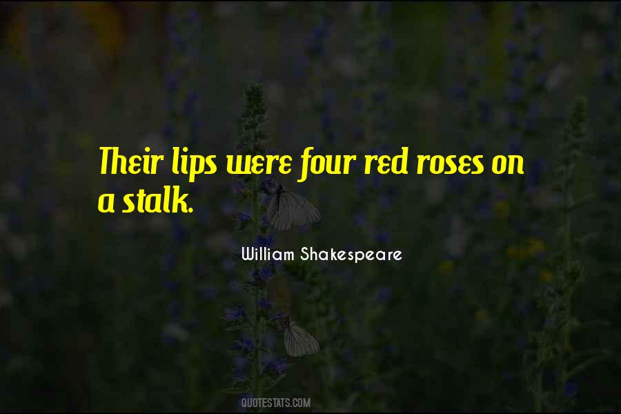 Quotes About Lips By Shakespeare #953769