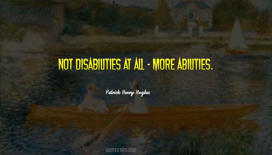 Quotes About Disabilities #336388