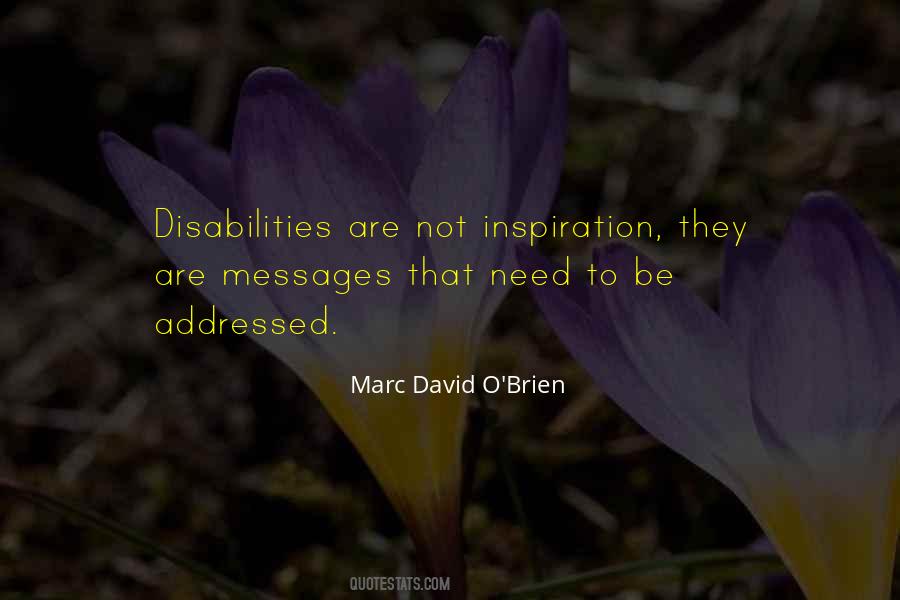 Quotes About Disabilities #410430