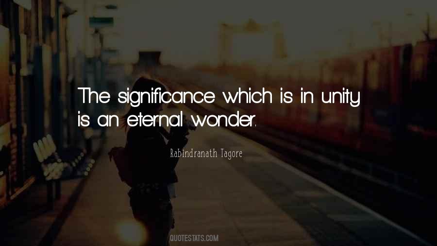 Eternal Significance Quotes #509944