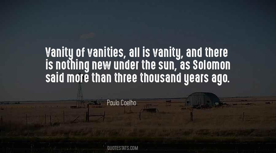 Quotes About Vanities #1861755