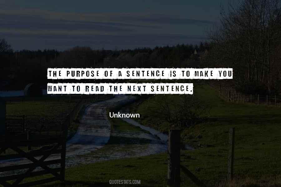 A Sentence Quotes #962202