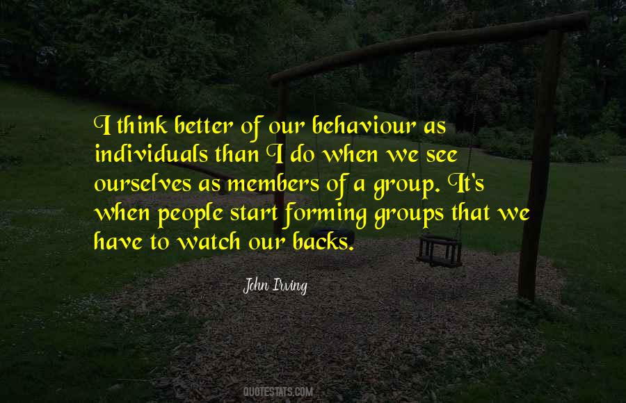 Quotes About People's Behaviour #177775