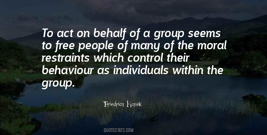 Quotes About People's Behaviour #948242