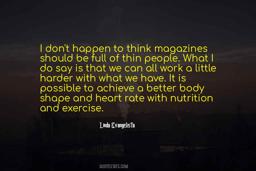 Quotes About Exercise And Nutrition #1352045