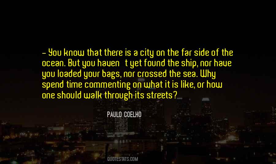 Quotes About Side Streets #906841