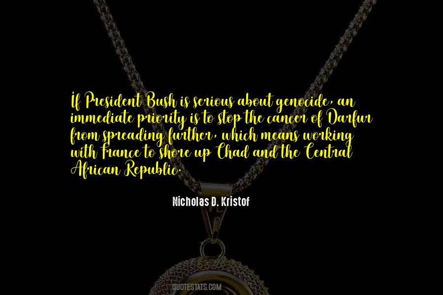 Quotes About Genocide In Darfur #81289