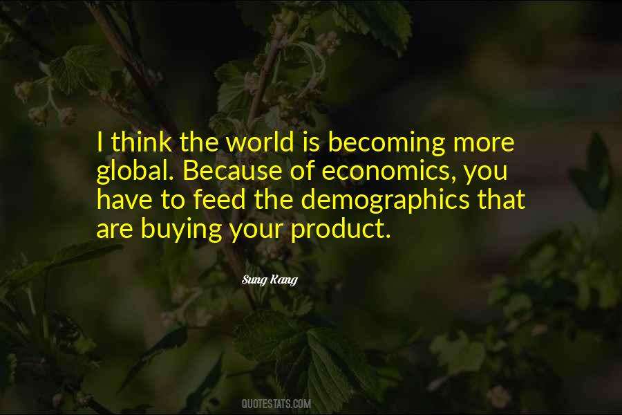 Quotes About Demographics #1345179