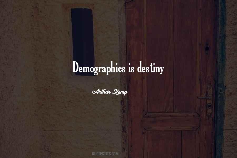Quotes About Demographics #333262