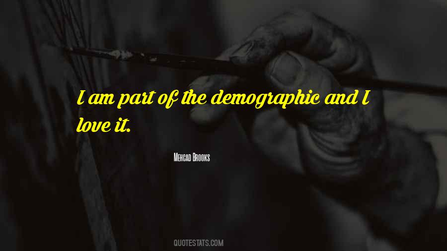 Quotes About Demographics #446175