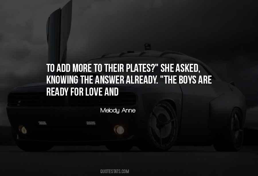 Quotes About Ready For Love #737937