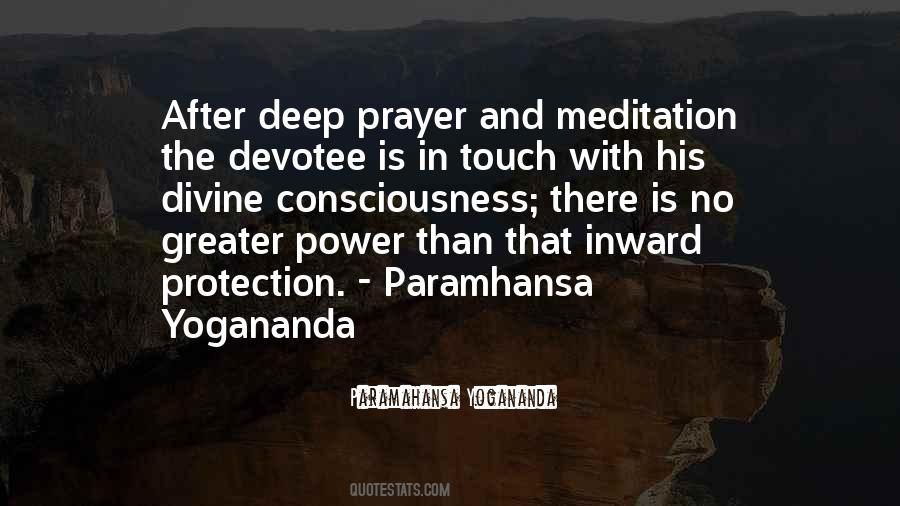 Quotes About Meditation And Prayer #1154551