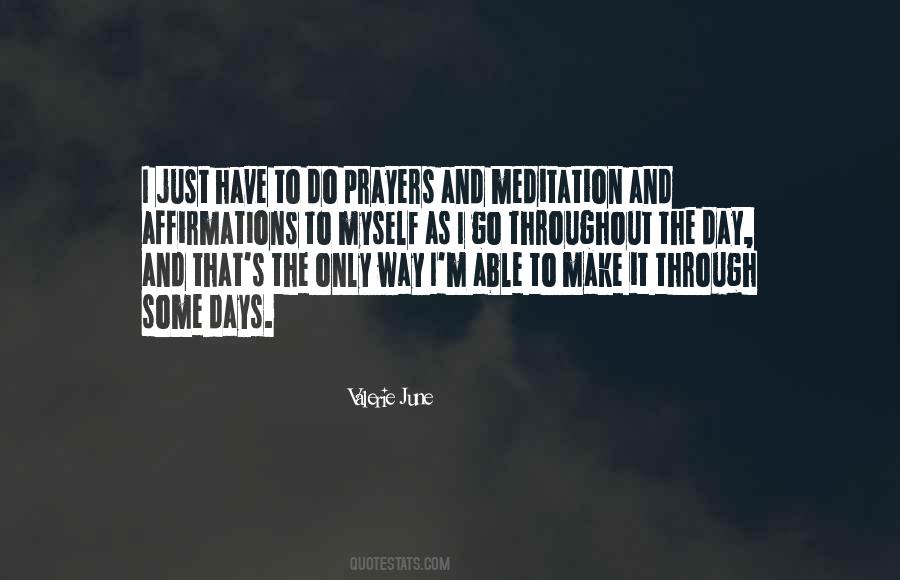 Quotes About Meditation And Prayer #496261