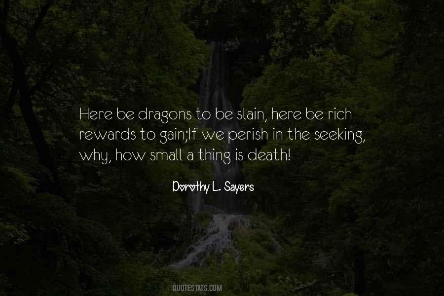 Quotes About Dragons And Death #470889