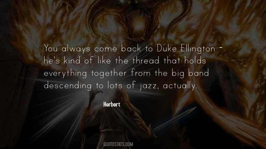Quotes About Jazz Band #194838