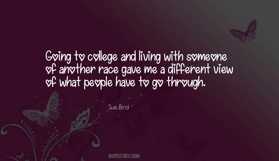 Living With People Quotes #11918