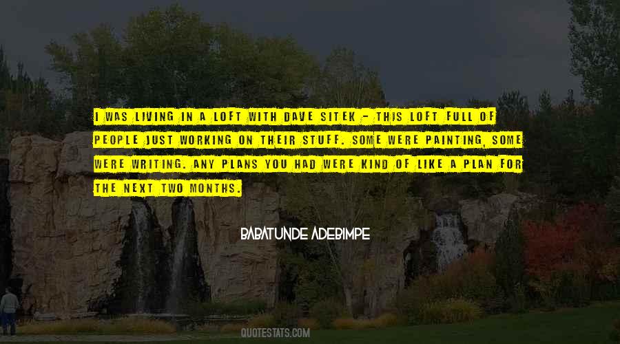 Living With People Quotes #241265
