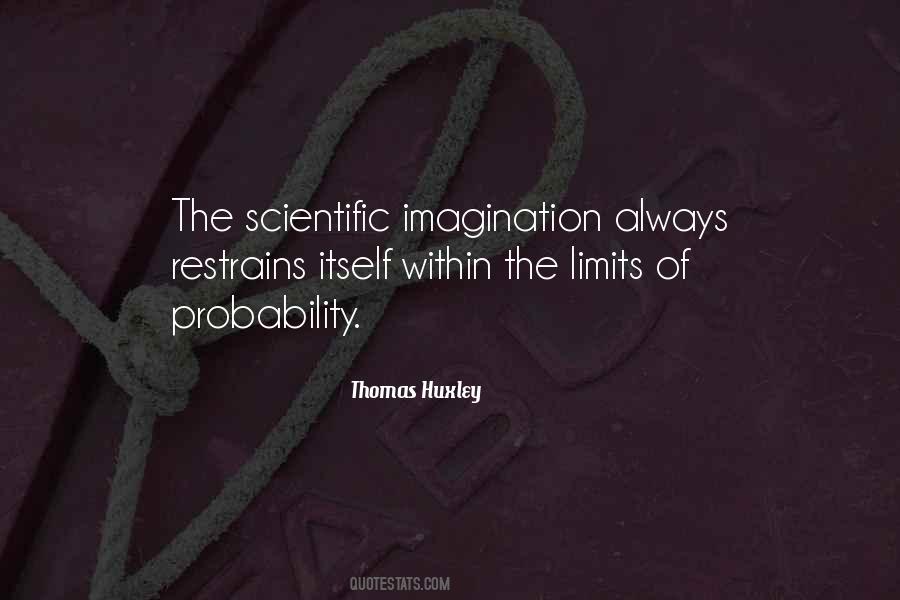 Limits Of Your Imagination Quotes #117340