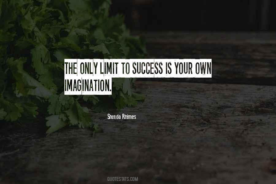 Limits Of Your Imagination Quotes #81524