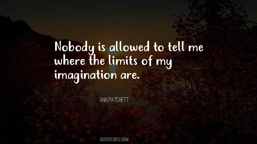 Limits Of Your Imagination Quotes #947006