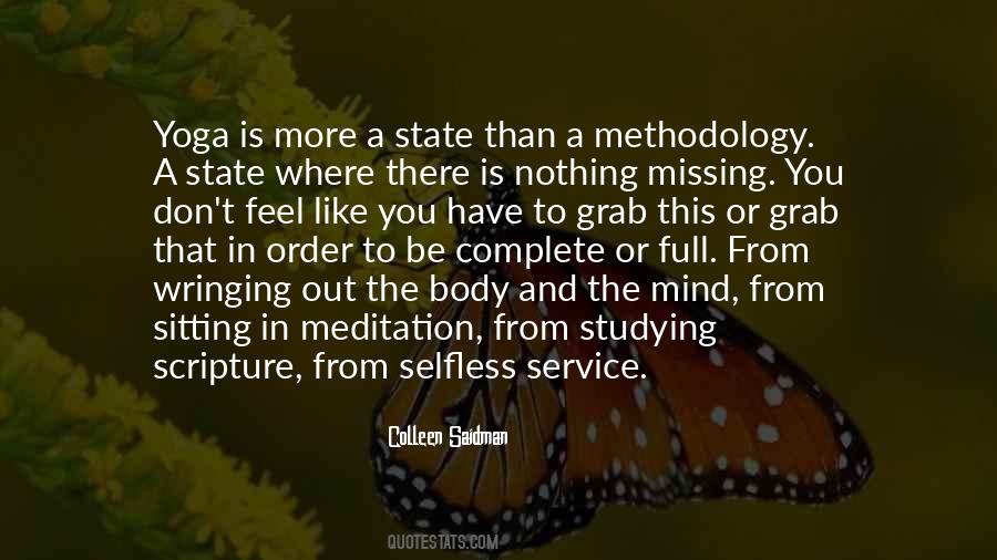 Quotes About Methodology #1518199