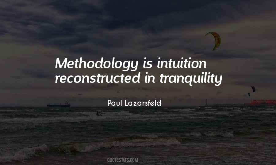 Quotes About Methodology #968305