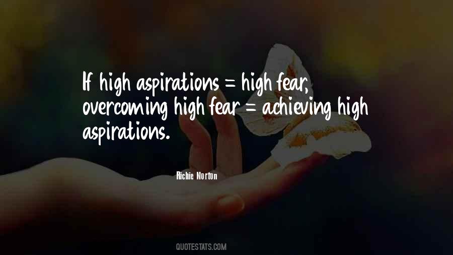 High Aspirations Quotes #1118810