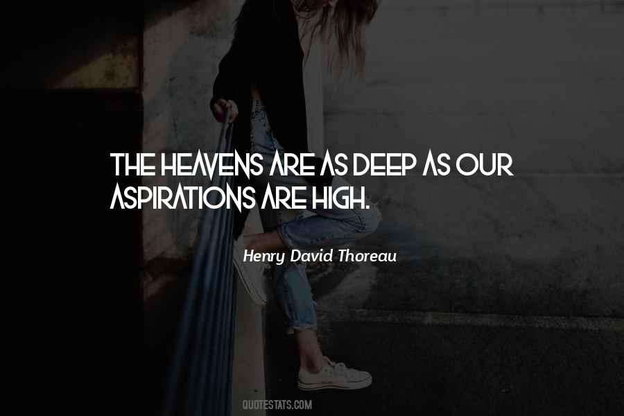 High Aspirations Quotes #138104