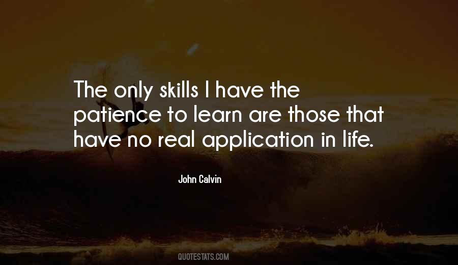 Learn Skills Quotes #44642