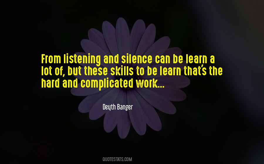 Learn Skills Quotes #493171