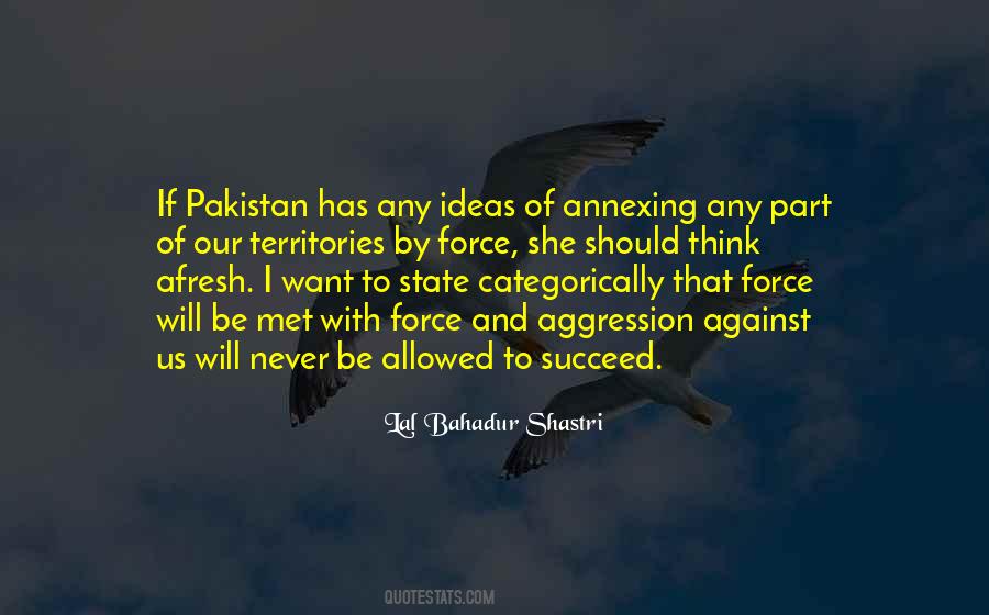 Quotes About Annexing #941812