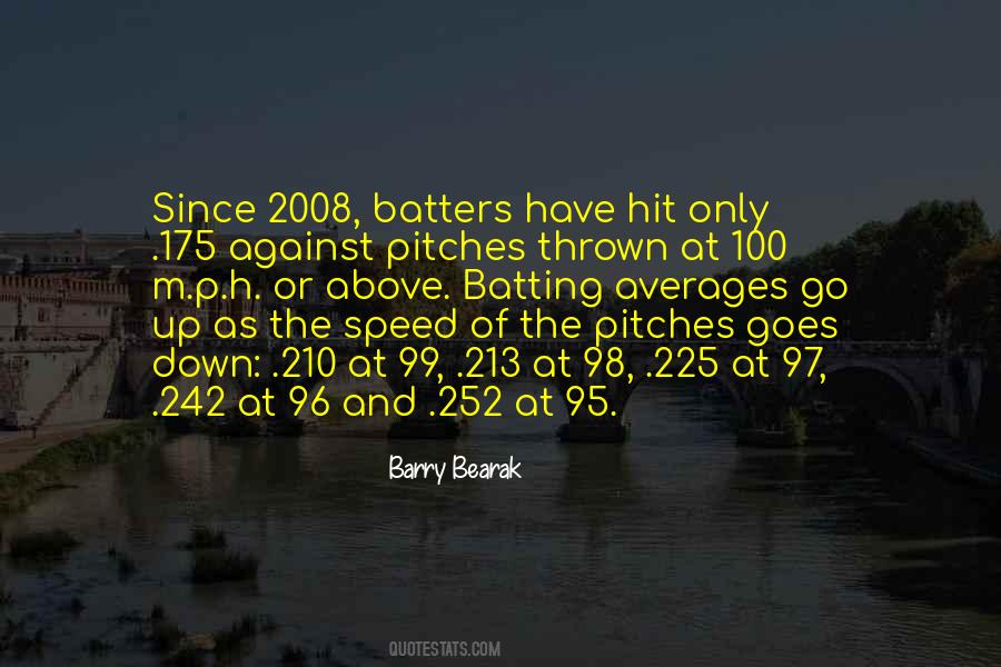 Quotes About Batting Averages #1008920