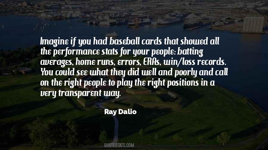 Quotes About Batting Averages #971505