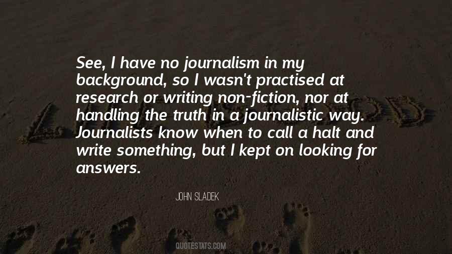 Quotes About Journalism #1266132