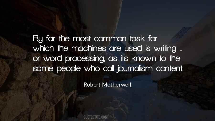 Quotes About Journalism #1287230