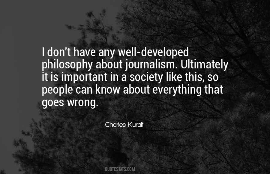 Quotes About Journalism #1394256