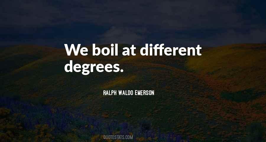 Different Degrees Quotes #1766235