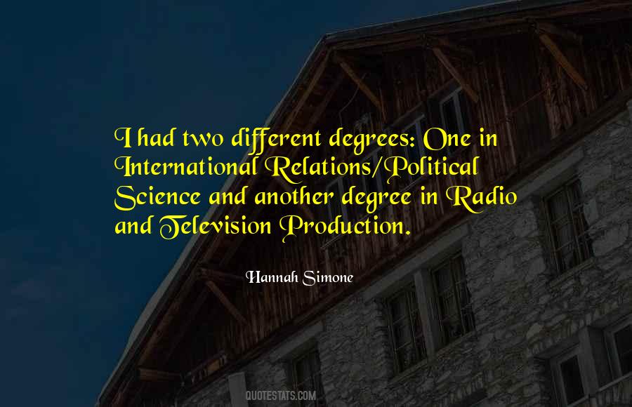 Different Degrees Quotes #634472