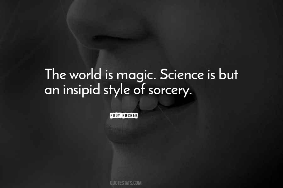 Quotes About The Magic Of Science #1477832