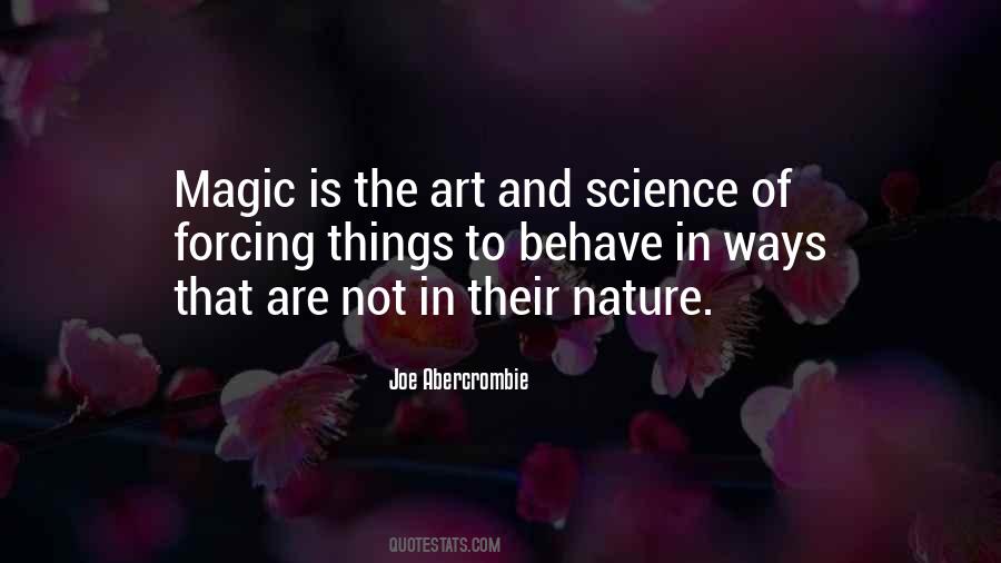 Quotes About The Magic Of Science #300922