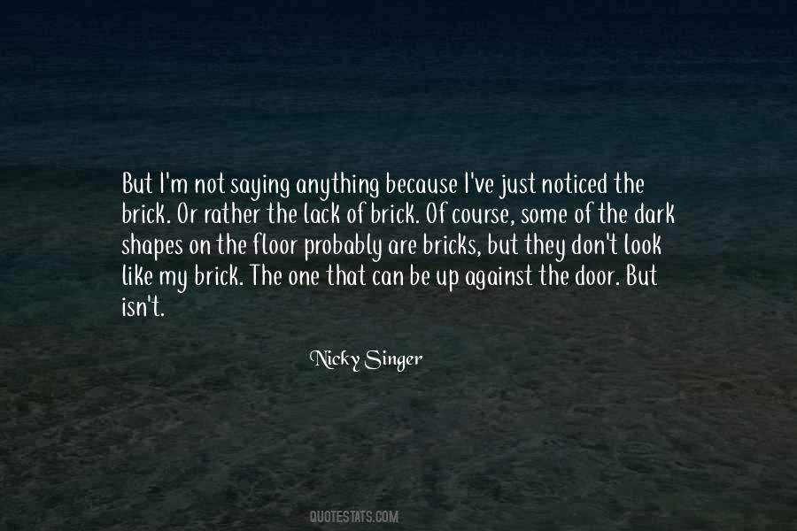 Kicking Small Animals Quotes #602309