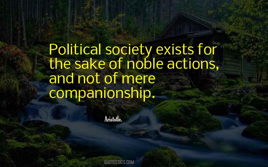 Noble Actions Quotes #868900
