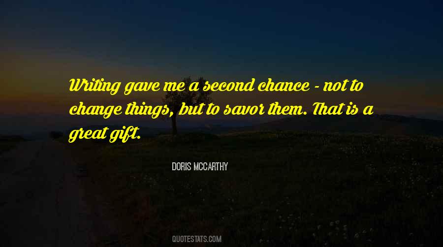 Change Chance Quotes #425803
