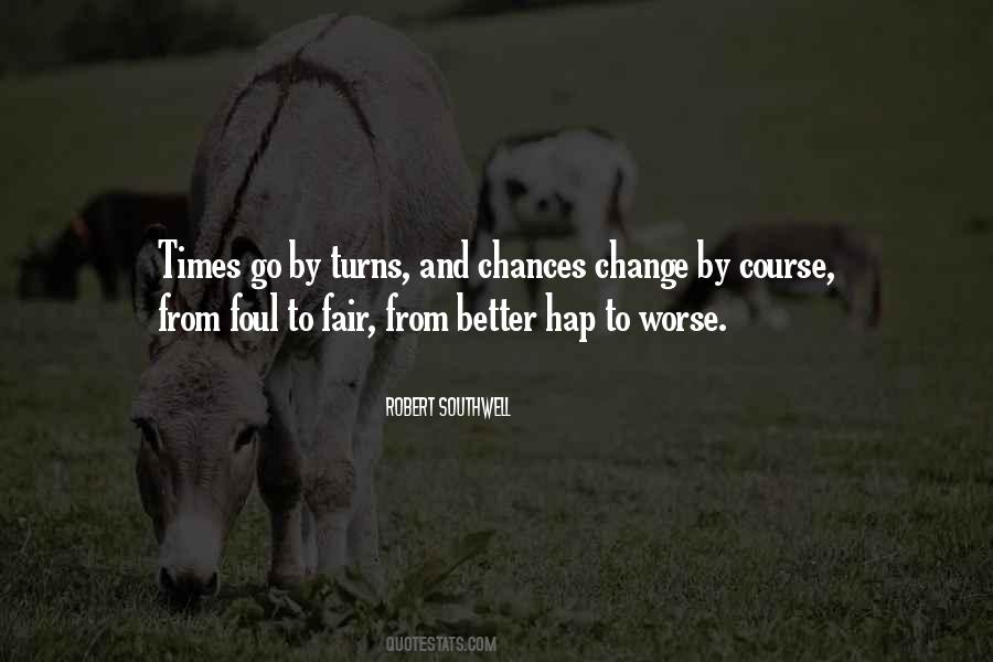 Change Chance Quotes #972752