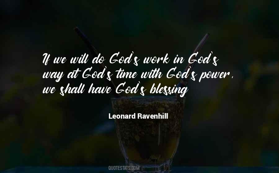 God S Work Quotes #232958