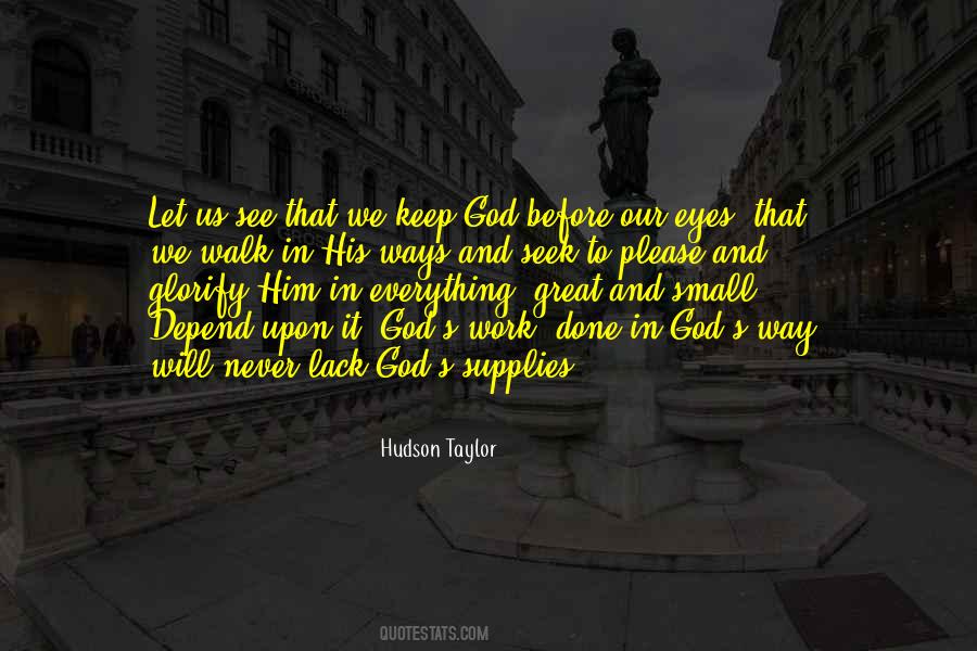 God S Work Quotes #557207