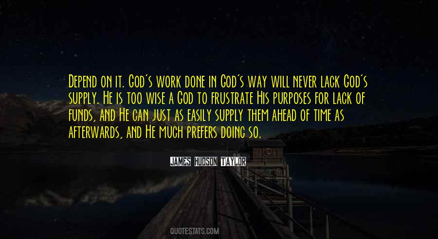 God S Work Quotes #768065